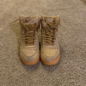 Nike Air Force 1 Khaki color